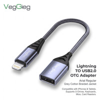 Câble de données VegGieg USB2.0 mâle-mâle, transmission stable à haute vitesse, fil en PVC durable pour SSD, appareil photo, équipement de bureau