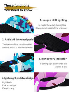 Zweirädriges Hoverboard für Erwachsene, Elektrischer Selbstausgleichender Scooter mit Gyroor-Technologie für Offroad-Gelände - Product Image 5