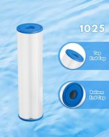 Cartouche filtrante pour bain de glace à immersion froide, élimine les sédiments/sable/rouille