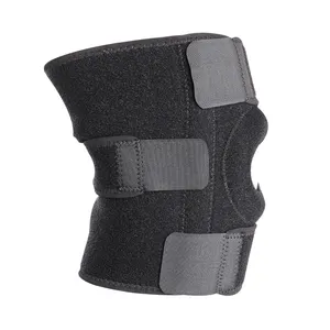 Adjustable Rom Neoprene Hinged Compression Knee Brace and Support gym outdoor sports