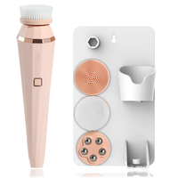 Konka — brosse de nettoyage du visage Portable 4 en 1, brosse électrique rotative à 360 degrés, épurateur de visage en silicone souple