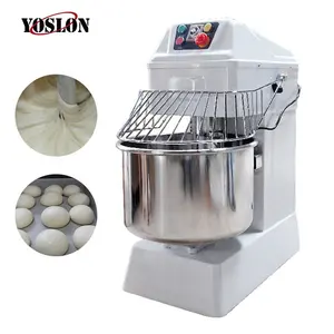 Top Sale Automatic Toast Pastry Spiral Mixing Machine 50 L Dough Mixer Commercial Flour Dough Kneader For Bakery