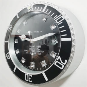 Grande Orologio <span class=keywords><strong>da</strong></span> Parete Nordico Unico con <span class=keywords><strong>Design</strong></span> Artistico 3D, in Metallo Dorato, Moderno e Lussuoso per Arredamento Casa - Product Image 4