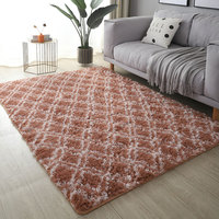Grands tapis de sol en fourrure moelleuse de haute qualité, élégants et populaires de Style marocain