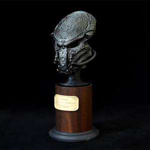 Estatua de Resina de la Máscara del Depredador de 6.3 Pulgadas, Réplica de Accesorio de Película - Product Image 5