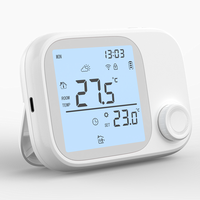 Thermostat de chaudière sans fil WiFi Tuya, contrôleur de chauffage RF 433 MHz avec programmation, contrôle intelligent pour la maison