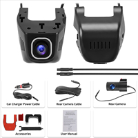 Caméra de tableau de bord de type U, vision nocturne HD, caméra de surveillance pour camion et voiture, accessoires de véhicule, enregistreur vidéo de tableau de bord