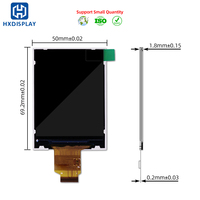 Modul Layar LCD TFT IPS 2,83 Inci Resolusi 480x640 Antarmuka MCU IC Driver ST7701
