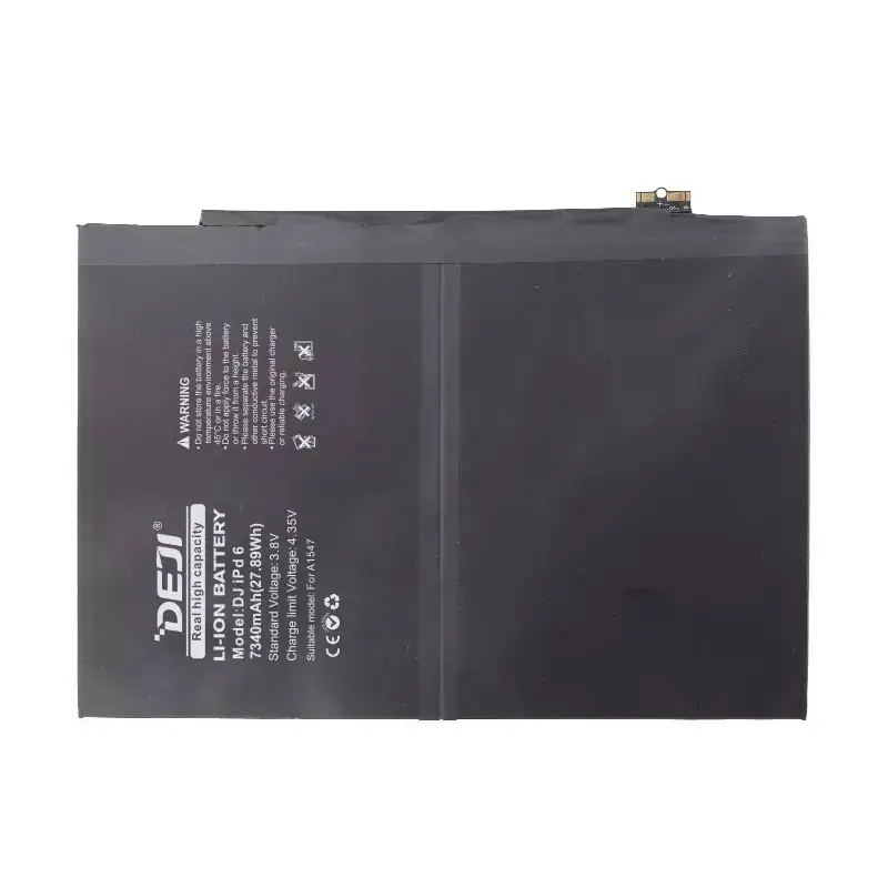 סוללה DEJI 7340mAh עבור אפל אייפד 6 אייר 2 A1566 A1567 A1547