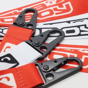 Correa de Cuello de Tela al por Mayor, Regalo Promocional Personalizado, Impresión por Transferencia de Calor a Todo Color, Cordón de Poliéster Sublimado, Llavero - Product Image 3