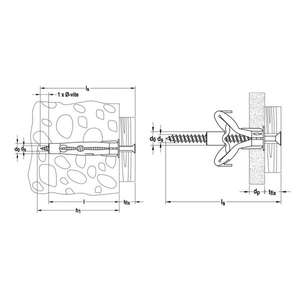 FISCHER - 502345 Fiche universelle en nylon FU - EAN 8001132023457 ANCURS ANCRAGES MÉCANIQUES - Product Image 4