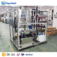 Dessalinisateur d'eau de mer 2000L/H avec système d'osmose inverse complet et prétraitement