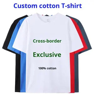 T-shirt Personalizzata con il Tuo Design, Taglia Europea, 180gsm Puro Cotone, Unisex, Girocollo, Manica Corta, Vestibilità Ampia, Logo Personalizzato - Product Image 5