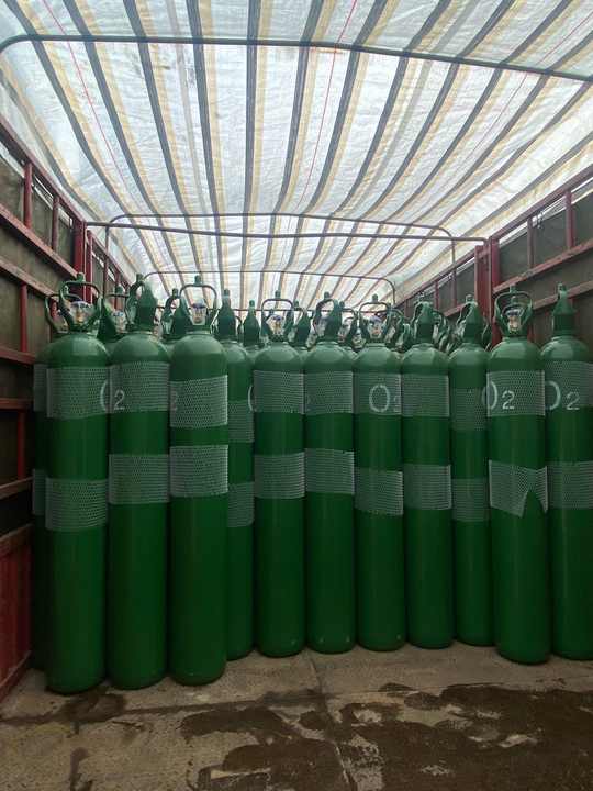 Top Quality Empty Gas Cylinders 10m3 50 Liter Oxygen Cylinder Welding