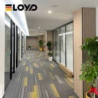 Modern Design Modular Tempered Glass Partition System with Aluminum Alloy Frame for Living Room Floor to Ceiling Wall Division