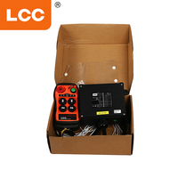 Fabricante LCC QA400 Transmisor de radio de grúa de velocidad única de 4 canales y receptor Interruptor inalámbrico Control remoto