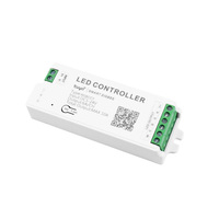 Contrôleur de bande lumineuse LED intelligent à commande vocale CCT/RGB/RGBW/RGBCW, système de contrôle Zigbee, CE Rohs, application vocale Tuya, contrôleur LED