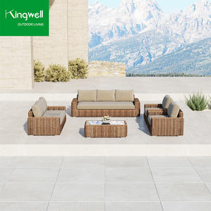 Mobilier d'extérieur tout temps ensemble <span class=keywords><strong>de</strong></span> canapés <span class=keywords><strong>de</strong></span> <span class=keywords><strong>salon</strong></span> PE rotin <span class=keywords><strong>jardin</strong></span> patio aluminium ensembles <span class=keywords><strong>de</strong></span> canapés en osier pour hôtel - Product Image 3