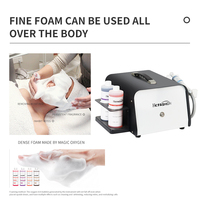Machine à bulles d'oxygène de style japonais pour le traitement de l'acné, nettoyage en profondeur, réduction des pores, élimination des rides et hydratation du visage