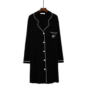 Nuovo Prodotto: T-shirt a Maniche Lunghe in Modal per <span class=keywords><strong>Donna</strong></span>, Comodo Pigiama in Vendita - Product Image 5