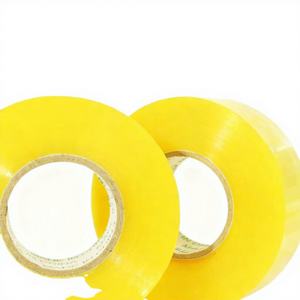 Yapışkan bant tek taraflı karton sızdırmazlık ambalaj bandı şeffaf yüksek kalite temizle BOPP plastik akrilik su geçirmez bant 45mm - Product Image 1