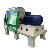 Broyeur à marteaux haute productivité 37 kW avec moteur et engrenages pour le broyage du bois, de la paille et des balles de riz, ligne de production de granulés de biomasse