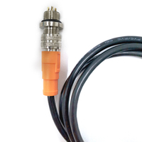 Fil personnalisé M12 mâle femelle prise de courant 2 3 4 5 6 8 broches câble circulaire droit M12 capteur connecteur de fil électrique