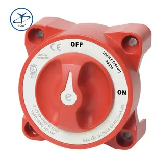 Para mar azul 9003e e-series ligar/desligar bateria interruptor único barco marinho vermelho