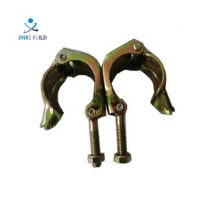 Birden fazla stil iskele kelepçesi ile en iyi fiyat-1 1/2 "inç Q235 çelik boru sabitleme yeniden kullanılabilir döner iskele kelepçe - Product Image 3