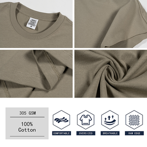 YLS1220 Uniesx 305 grammes coton débardeur athlétique sur la taille bord brut poids lourd personnalisé graphique hommes <span class=keywords><strong>gilet</strong></span> sans manches - Product Image 4