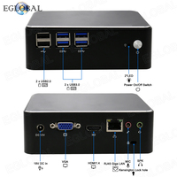 Mini PC Barebone Linux à bas prix avec processeur Intel Pentium Gold 5405U 6405U, 8 Go de RAM DDR4, double affichage (HD + VGA)