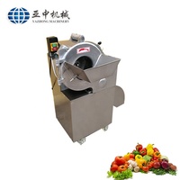 Groente En Fruit Snijden Dobbelstenen Machine Aardappel Wortel Tomaat Mango Appel Kokosnoot Snijmachine