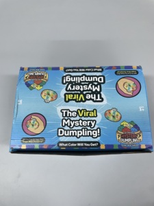 Juguete de Peluche Suave con Forma de Dumpling Sorpresa de Tamaño Jumbo, Caja Ciega con Cara Sonriente, Dumpling de Vapor para Aliviar el Estrés - Product Image 6