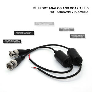 <span class=keywords><strong>Balun</strong></span> de <span class=keywords><strong>Video</strong></span> Analógico/AHD/CVI/TVI HD Pasivo Único para Exteriores, Impermeable IP66, 1080P, Accesorios para Sistema de CCTV BNC, Monitor - Product Image 5