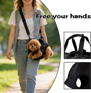 Nueva Mochila Versátil para Mascotas - Bolsa de Viaje para Perros y Gatos con Correas para Hombro/Bandolera - Product Image 6