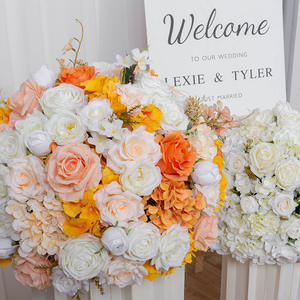 ลูกบอลดอกกุหลาบผ้าไหมลดราคาพิเศษ สำหรับงานแต่งงาน ดอกไม้ประดิษฐ์สไตล์โรแมนติก ขนาด 50 ซม. ตกแต่งบ้านและงานแต่งงาน - Product Image 1