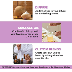 Huiles essentielles <span class=keywords><strong>de</strong></span> qualité supérieure pour <span class=keywords><strong>les</strong></span> soins capillaires, diffuseurs à domicile, peau, aromathérapie, massage et humidificateurs <span class=keywords><strong>Huile</strong></span> essentielle <span class=keywords><strong>de</strong></span> thym - Product Image 4