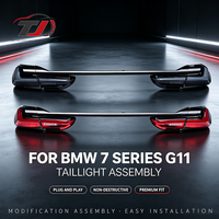 Compatible avec les BMW Série 7 G11 de 2016 à 2018, modifiées avec de nouveaux feux de jour à LED et des feux arrière séquentiels.