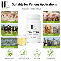 Tributirato de glicerilo, tributirina, aditivo alimentario para la salud intestinal en ganado y acuicultura
