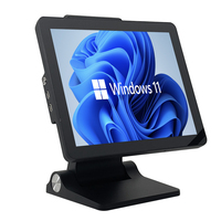 Terminal de paiement POS tout-en-un intelligent Android Windows à double écran tactile pour magasin de détail, restaurant, pharmacie, supermarché