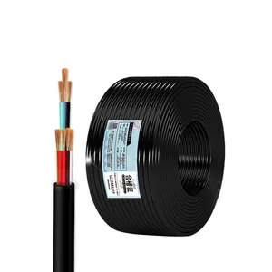 Cordon multiconducteur Câble flexible RVV 2 4 6 8 Core 0.75 1 1.5 2.5MM Câble électrique Câble d'alimentation