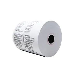 Rouleau de papier thermique de 80mm, impression populaire, rouleau de papier thermique de bonne qualité, 80x70mm