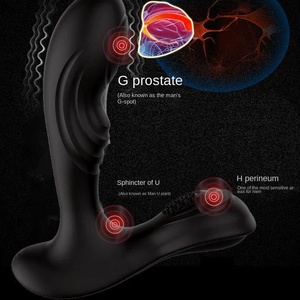 Vibrierender Analplug Prostatamassagegerät für Männer und Frauen Erwachsenen-Gesundheitspflege-Spielzeug - Product Image 2