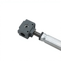Mécanisme de réglage en hauteur robuste et moderne pour bureau debout, à manivelle, course de 420 mm, vis T14, acier galvanisé, pour bureau à domicile, OEM