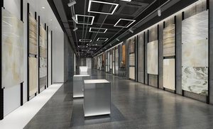 Hiện đại cửa hàng gạch hiển thị đứng cho kim loại bền nhôm sắt hiệu quả cho sản phẩm cho giới thiệu cửa hàng hiển thị đứng hiện đại - Product Image 2