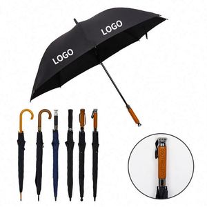 Golf UV Protection Luxury <b>Large</b> Cutstom Logo High Quality Outdoor <b>Umbrella</b> with Shelter - Product Image 3