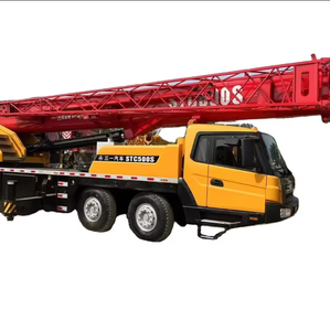 Grúa de camión SANY Original de China de segunda mano, grúas STC550 55t usadas, casi nueva con un rendimiento estable - Product Image 1