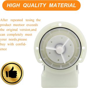 Motor de Bomba de Desagüe de Alta Calidad 280187 8181684 Compatible con Lavadoras <span class=keywords><strong>Whirlpool</strong></span> <span class=keywords><strong>Duet</strong></span> May Tag Epic Ken More - Product Image 5
