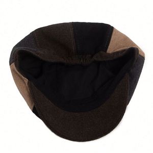 Gorro Newsboy Vintage de Otoño Invierno para Hombre y Mujer, Boina Británica de Color Sólido, Boina Casual a la Moda - Product Image 2