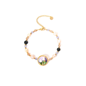 PXK-0410 Fashion <b>Beaded</b> <b>Bracelets</b> Elegant and Stylish Accessories for Women - Product Image 2